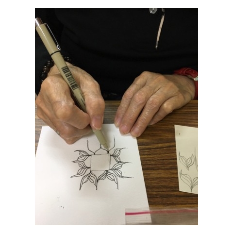 創藝療癒 禪繞畫