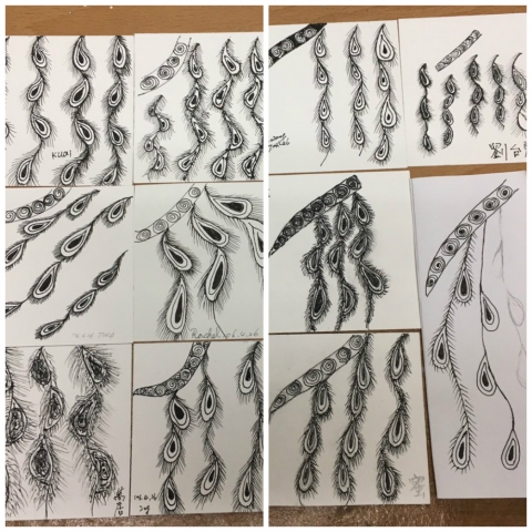 創藝療癒 禪繞畫