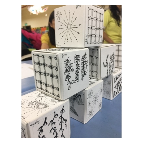 創藝療癒 禪繞畫