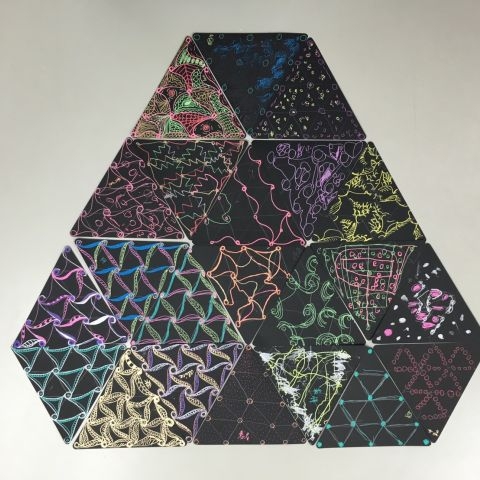 創藝療癒 禪繞畫