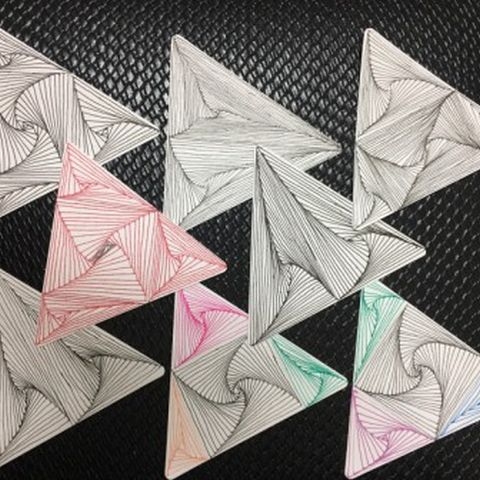 創藝療癒 禪繞畫