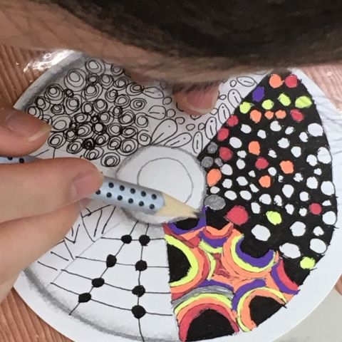 創藝療癒 禪繞畫zentangle 