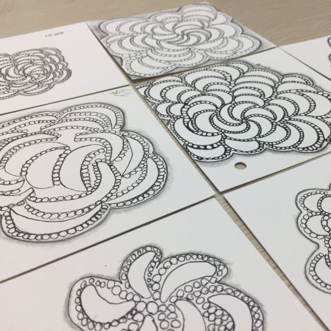 創藝療癒 禪繞畫zentangle 