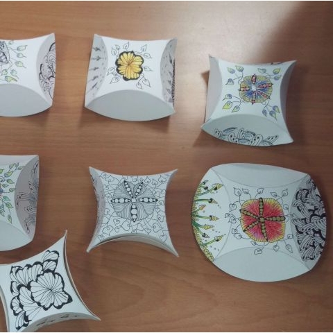 創藝療癒 禪繞畫zentangle 