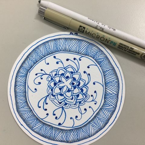 創藝療癒 禪繞畫zentangle 