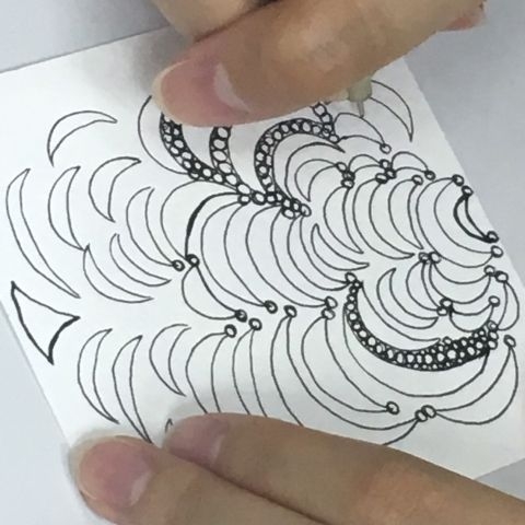創藝療癒 禪繞畫zentangle 