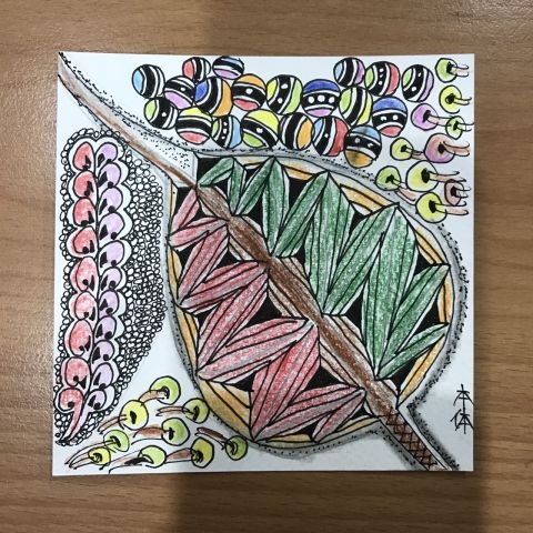 創藝療癒 禪繞畫zentangle 