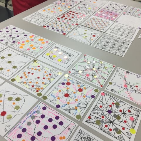 創藝療癒 禪繞畫zentangle 