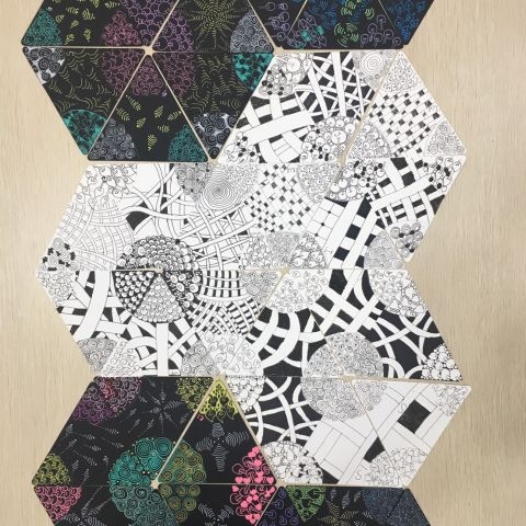 創藝療癒 禪繞畫zentangle 