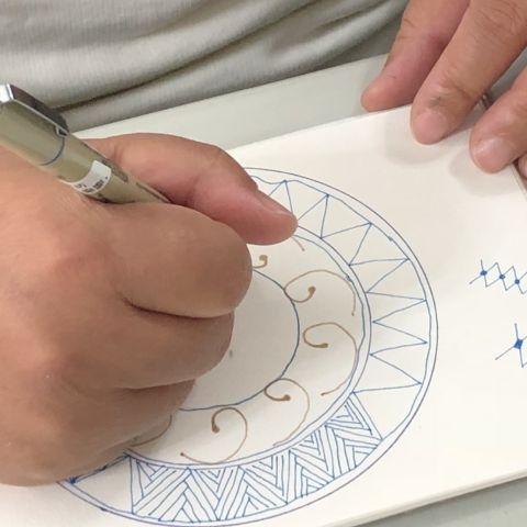 創藝療癒 禪繞畫zentangle 