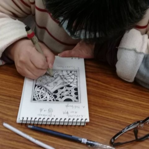 創藝療癒 禪繞畫zentangle 