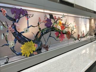 百變旗幟 臺灣最美麗 國家機場大門 展現台灣軟實力