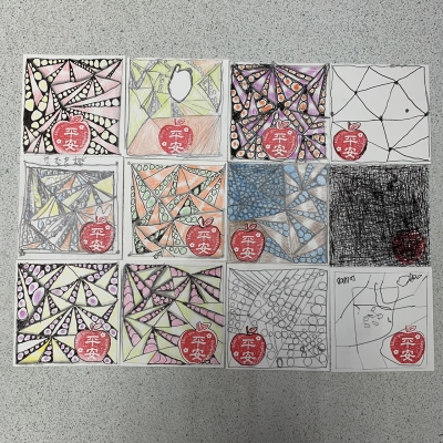 創藝療癒 禪繞畫zentangle 