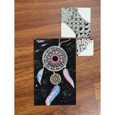 創藝療癒 禪繞畫zentangle 