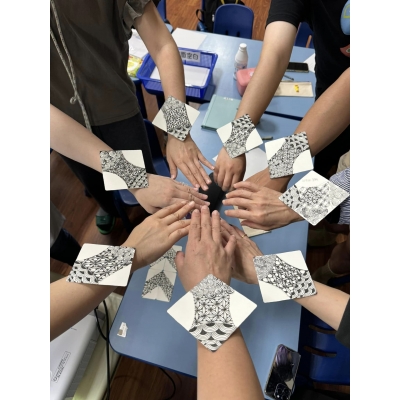創藝療癒 禪繞畫zentangle 