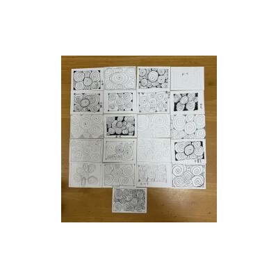 創藝療癒 禪繞畫zentangle 