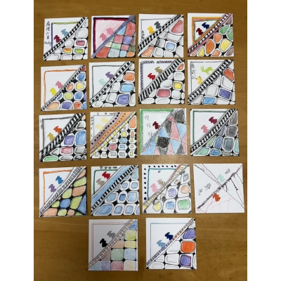 創藝療癒 禪繞畫zentangle 