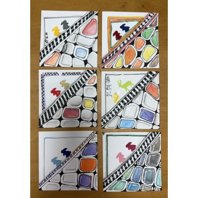 創藝療癒 禪繞畫zentangle 