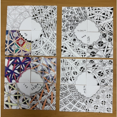 創藝療癒 禪繞畫zentangle 